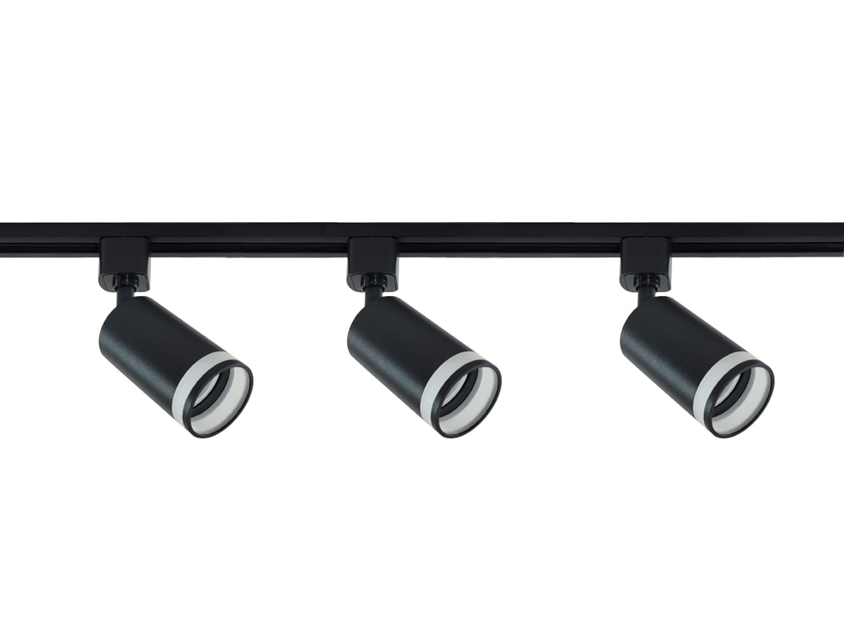 Zestaw szynowy na GU10 RING ledplus czarny